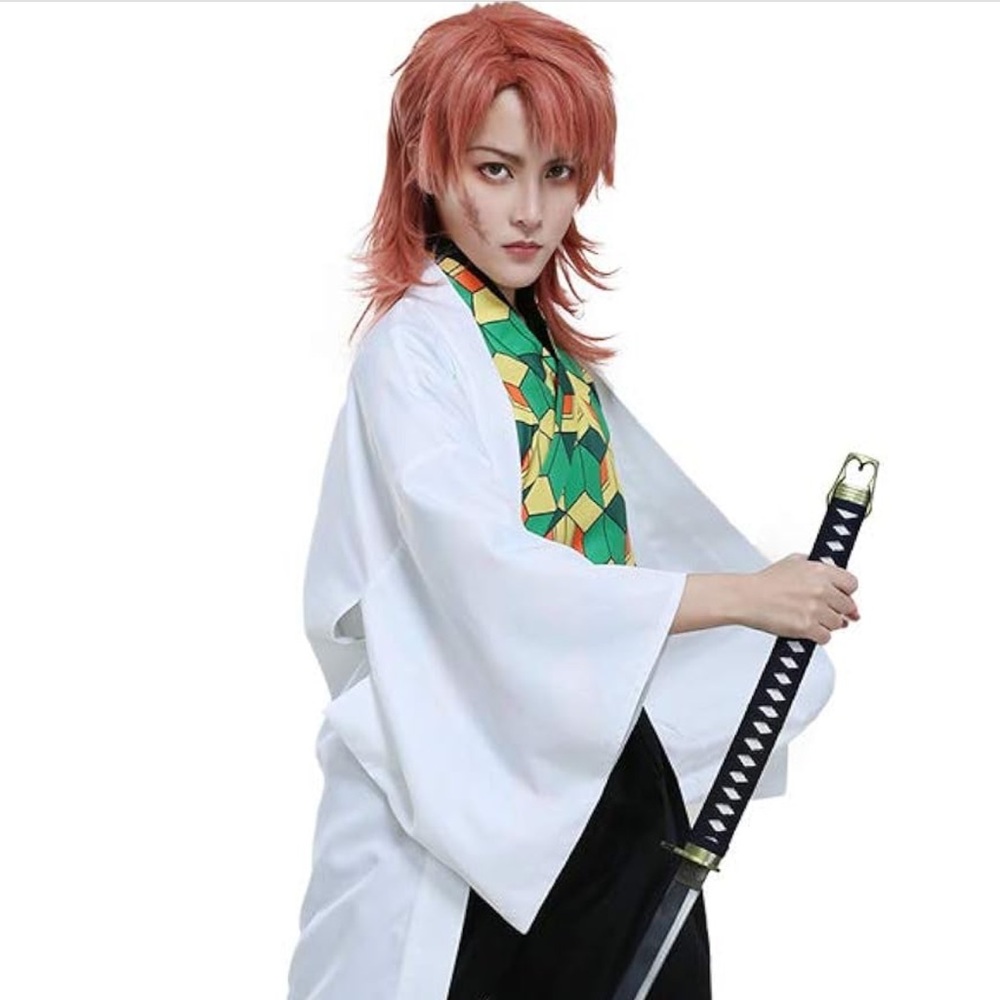NWT Miccostumes Men’s White Cost Cosplay costume  $23